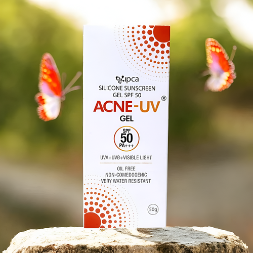 Acne UV Gel spf 50 Sunscreen with Broad Spectrum UVA/UVB Protection